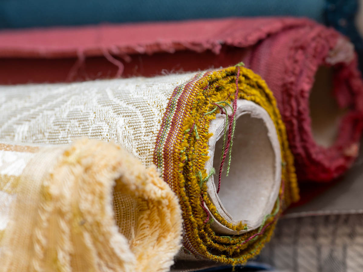 Upholstery materials, upholstery supply store